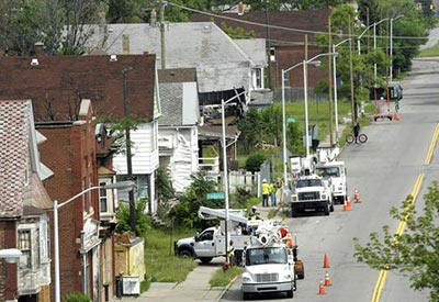 Detroit Lights Up with LEDs