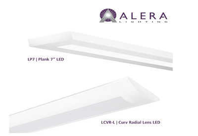 Hubbell’s Alera Lighting Introduces Plank and Curv Radial Lens LED Fixtures