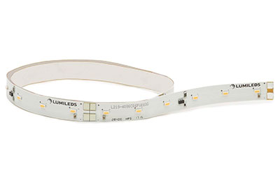 Lumileds LUXEON XF-3014 CV Flexible LED Strip Provides Long Lengths of Uniform Light