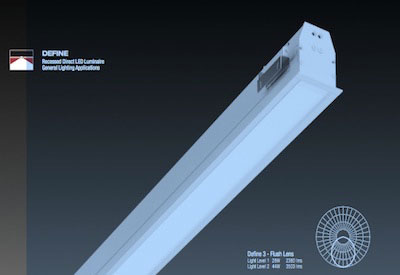Eaton Define LED Linear Recessed Luminaire