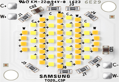 Samsung Introduces LED Modules Based on Chip Scale Packaging for Spotlights and Downlights