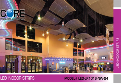 Core LED flexible light strip