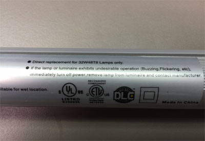 UL Warns of Potentially Hazardous Direct Replacement LED Tube Lamps