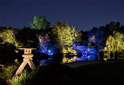 Montreal Space for Life Lights Up a Third Cultural Garden at the Botanical Gardens
