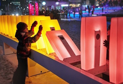 “Domino Effect” Shines Brightest at Montreal’s Luminothérapie