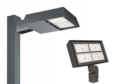 Hubbell Outdoor Lighting Introduces Ratio Family of Area and Flood Luminaires