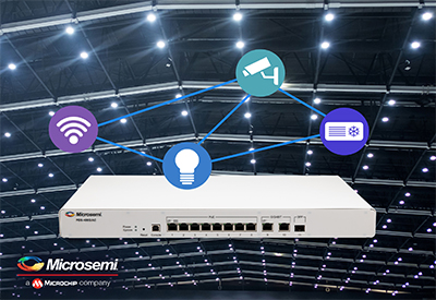 Create Cost-effective Smart Lighting Systems with Eight-port Switch that Supports New IEEE 802.3bt Power over Ethernet Standard