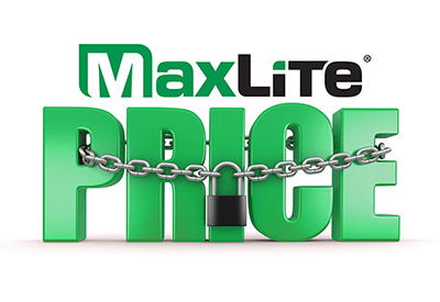 MaxLite to Hold Pricing until July 1; Ready to Ship LED Best Sellers