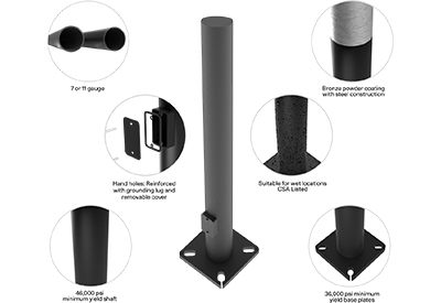 LDS RAB roundpoles 400