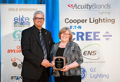 Gerrie Electric Branch Manager Brenda Quies Receives Mentorship Award at IES iNOVA Awards Gala