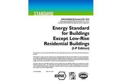 ASHRAE Releases 2019 Energy Standard