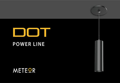 Dot 1.5 to 3.5-inch Aesthetic Microcylinder from Meteor Lighting