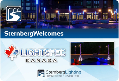 Sternberg Lighting Names Lightspec Canada as Representative for GTA