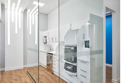 Dental Office Pays Tribute to Historic Waterway Location with Distinctive Lighting Design