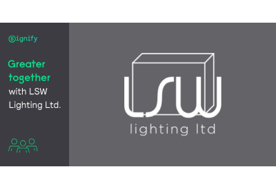 LSW Lighting Announces Expanded Partnership with Signify