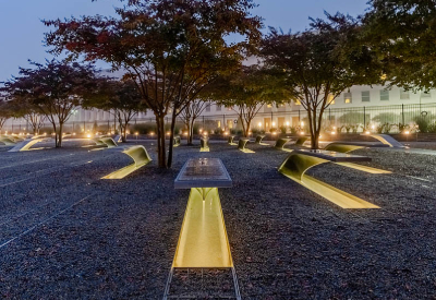 Lighting Upgrade Enhances Safety and Enriches Beauty of 9/11 Pentagon Memorial