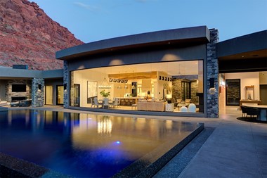 Project Story: Architectural Precision downlighting Enhances Desert Home