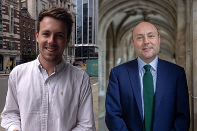 Andrew Griffith MP and Chris Cook