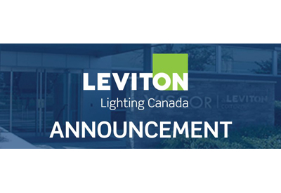 Leviton Lighting Canada Announcement