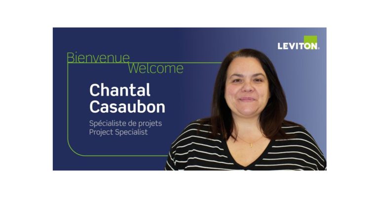 Chantal Casaubon Joined Leviton Canada