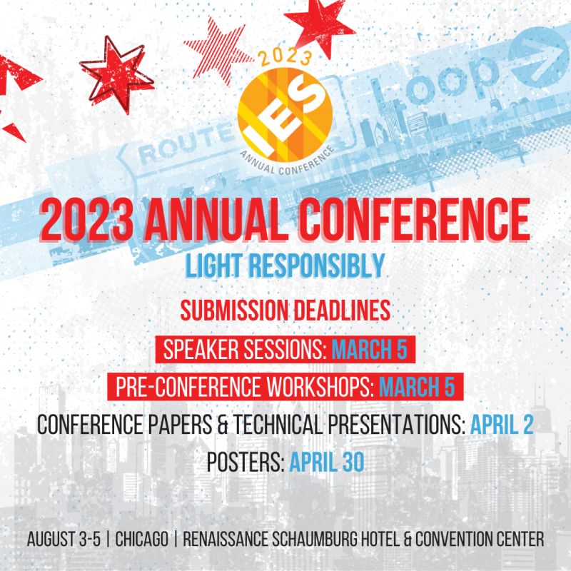 IES Annual Conference Light Responsibly