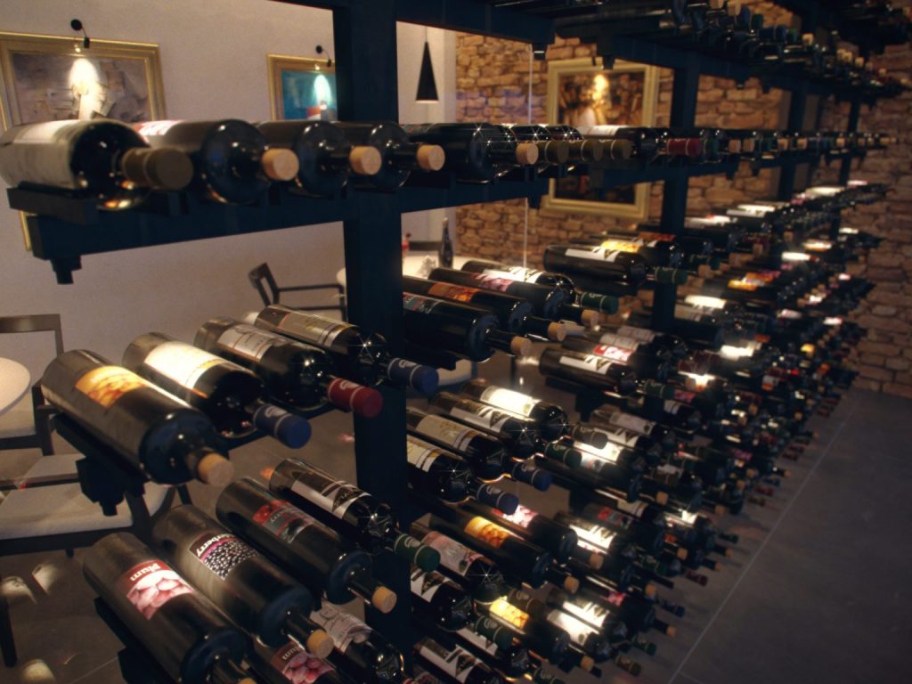 MP Lighting LED Wine Rack System