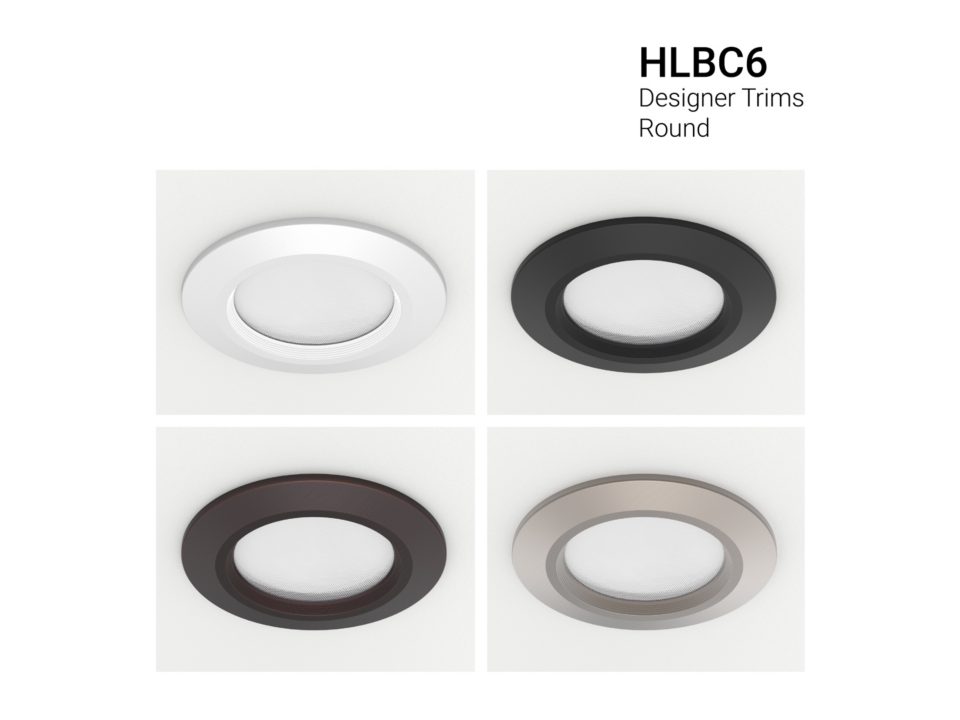 HALO HLBC 6 in. Ultra-Slim Regressed LED Downlight Selectable CCT