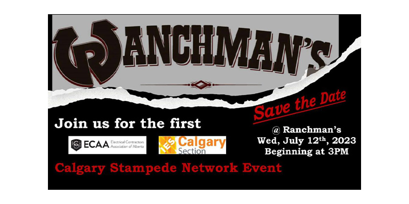 Calgary Stampede Network Event: IES Calgary and ECAA