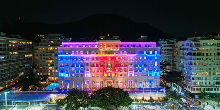Tryka Makes History at the World-Famous Copacabana Palace Hotel