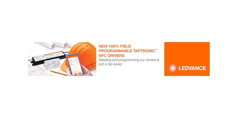 ​LEDVANCE TapTronic​ Field Programmable NFC LED Drivers​​​