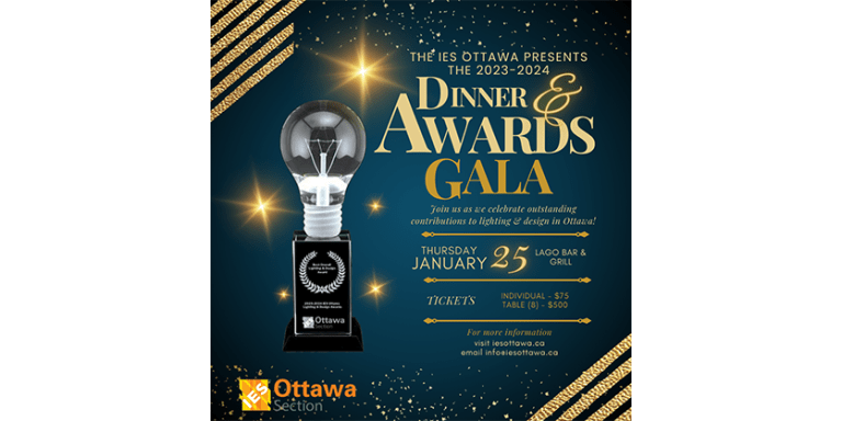 IES Ottawa Awards Gala & Dinner 2023/2024