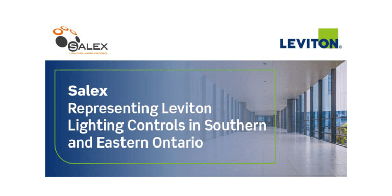 Leviton Canada and Salex Inc. Collaborate on Lighting Control Sales in Southern and Eastern Ontario