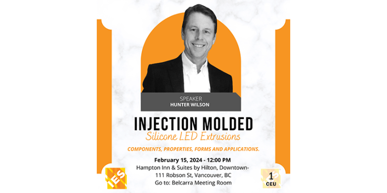 Vancouver IES Course: neonVIEW, Injection Molded Silicone LED Extrusions