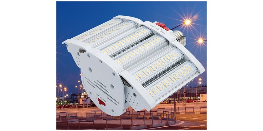 LED Hi-Pro Expandable Lamp from Satco Nuvo Offer 320 Degree Rotation for Light Positioning