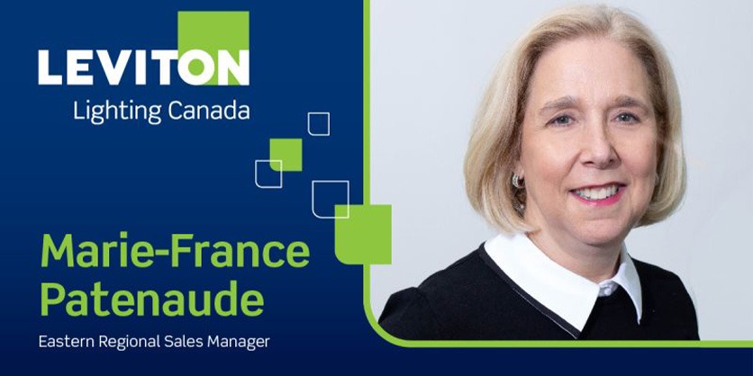 LLC, Leviton Lighting Canada Eastern Regional Sales Manager Marie-France Patenaude