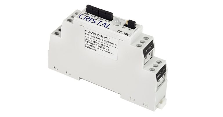 Cristal: CC-ZIN Controller for Lighting Control Relays