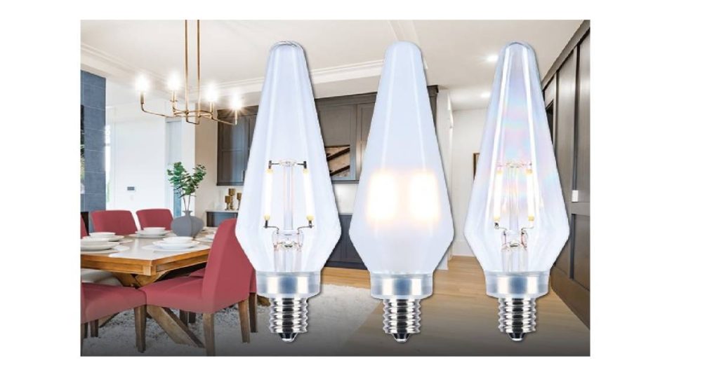 SATCO|NUVO: LED Prismatic Candelabras