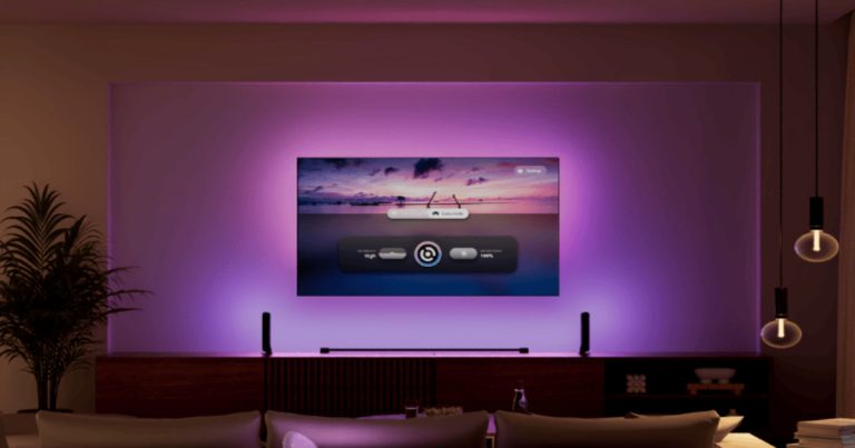 Signify: Philips Hue Sync TV App Now Available on LG TVs