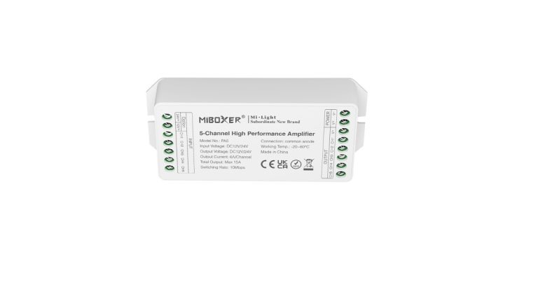 Magic Lite: New 5-Channel High-Performance LED Amplifier