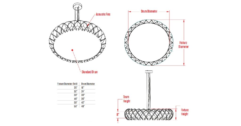 Mar 19, 2025 - Barbican_ Aerie Acoustic Pendant Luminaire 9