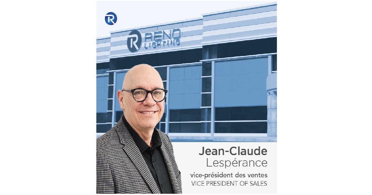 RENO Lighting Announces New Vice President of Sales