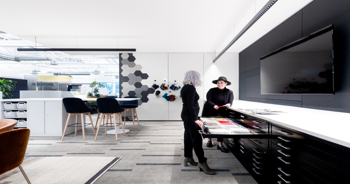 Graphic Office Interiors Enhance Their Office Space, Incorporating State-Of-The-Art Lighting Solutions