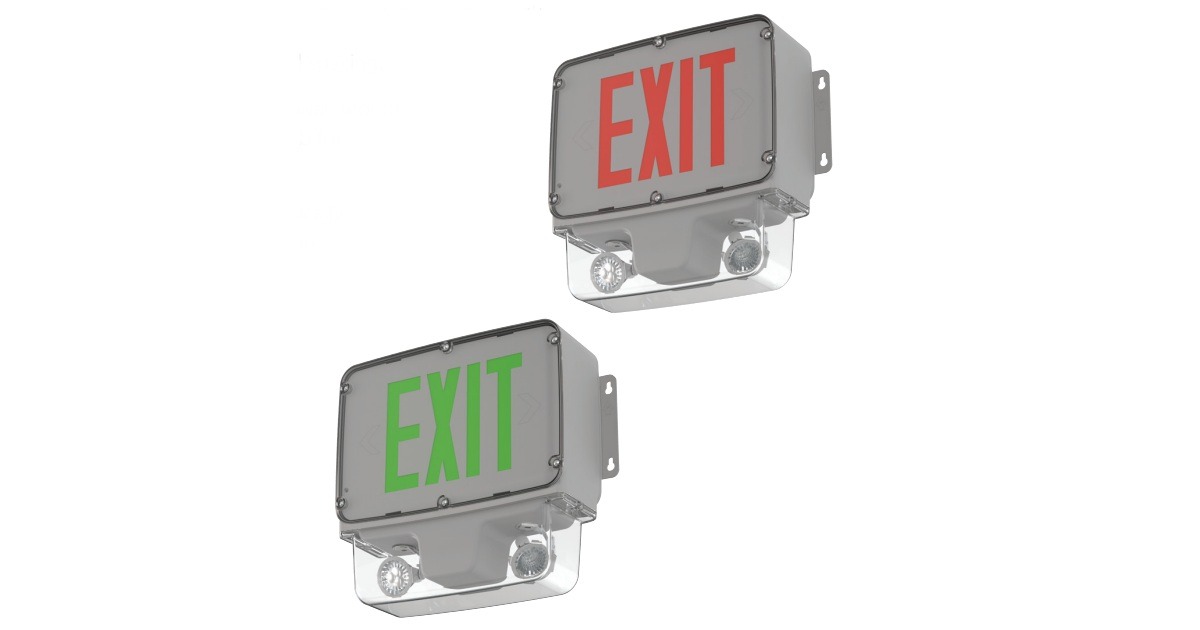 Acuity: New C1D2 Emergency Exit Combo – HLEMC