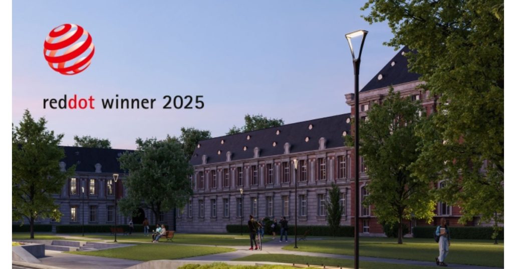 May 29, 2025 - Cyclone Lighting Wins 2025 Red Dot Award for Valenza Luminaire