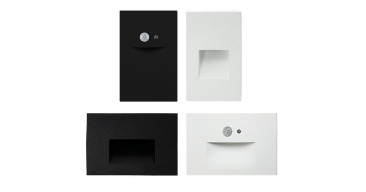 STANPRO: WAY – LED Step Lights With or Without Motion Sensor & Photocell