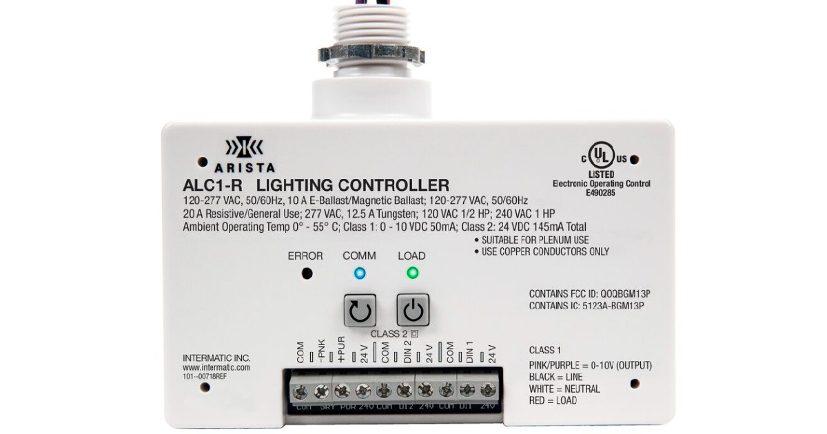 Intermatic: ALC1-R – 1-Channel 0-10 V Lighting Controller