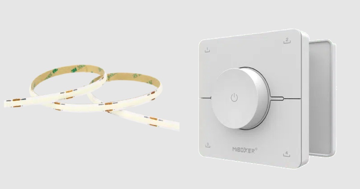Elevate Your Lighting with Magic Lite’s CCT Streamline Tape & Rotating Scene Control Panel