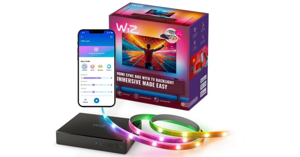 June 5, 2025 - Signify Unleash Colors from Your TV Screen with New WiZ HDMI Sync Box