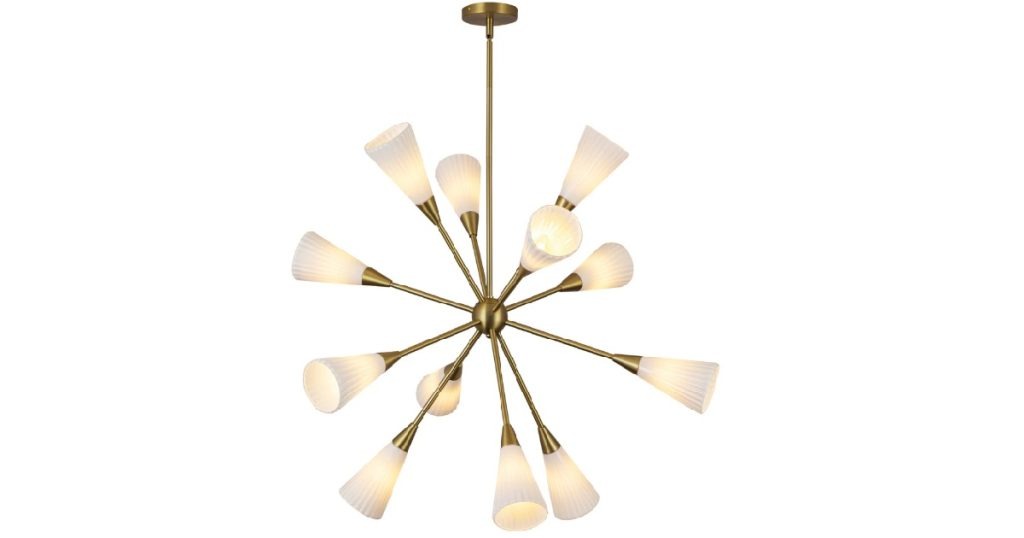 Aug 14, 2025 - Kuzco Lighting Alora Mood Cosmo 39-in Chandelier