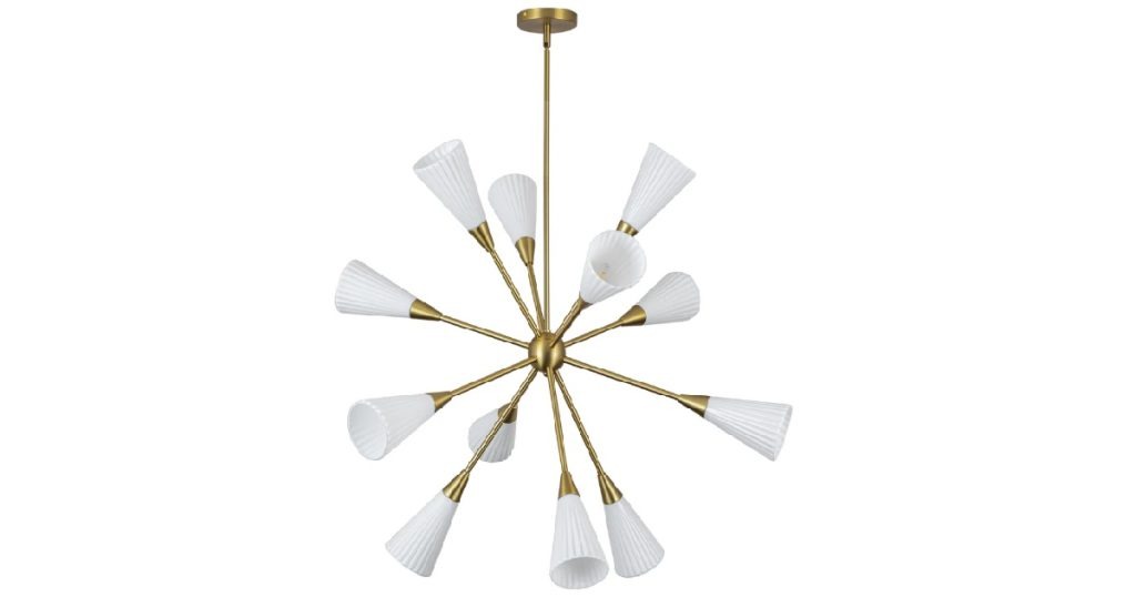 Aug 14, 2025 - Kuzco Lighting Alora Mood Cosmo 39-in Chandelier